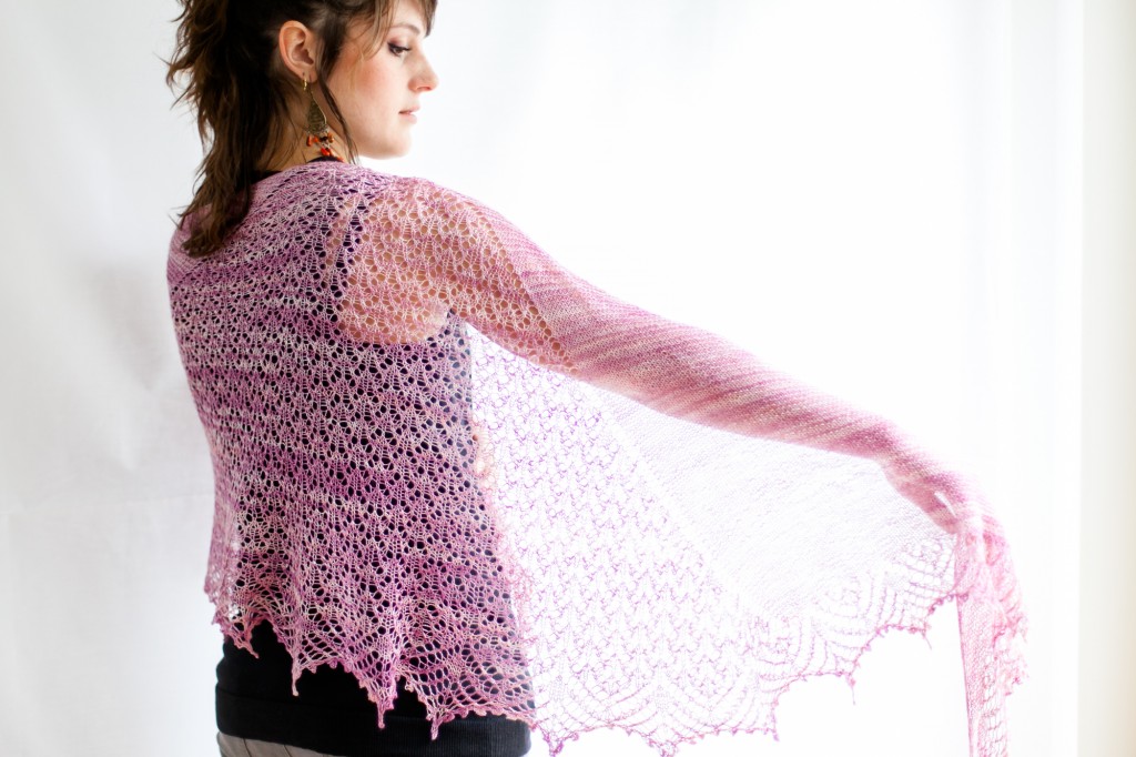 Hizakura Shawl by ChristalLK